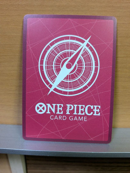 One Piece Monkey D. Luffy Leader Card Parallel holographic rainbow foil with 5000 power and Fighting attribute