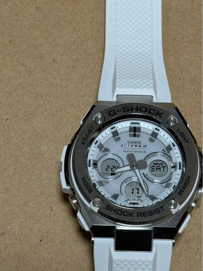 Casio G-Shock G-STEEL Radio Solar GST-W310 Men’s Watch White — Japan Import