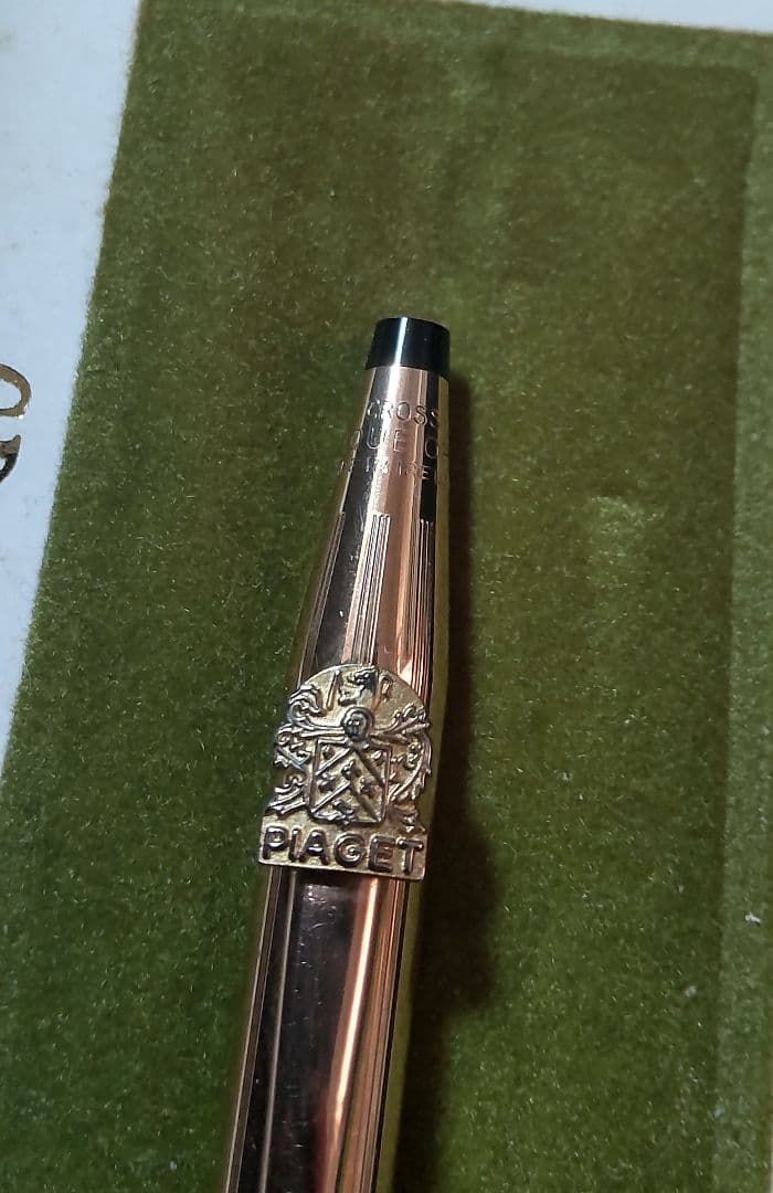 Piaget Cross Collaboration Gold Plated Ballpoint Pen — Ireland Import