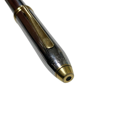 Cross Vintage Fountain Pen with Silver Body and Gold Trim