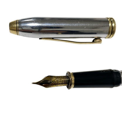 Cross Vintage Fountain Pen with Silver Body and Gold Trim