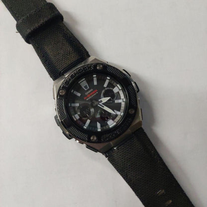 Casio G-Shock GST-W330AC Radio Solar Watch Black Silver — Japan Import