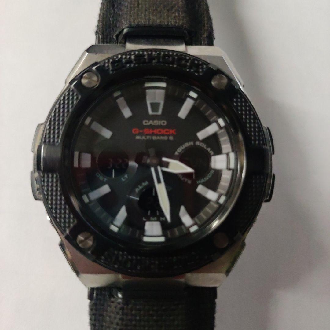 Casio G-Shock GST-W330AC Radio Solar Watch Black Silver — Japan Import