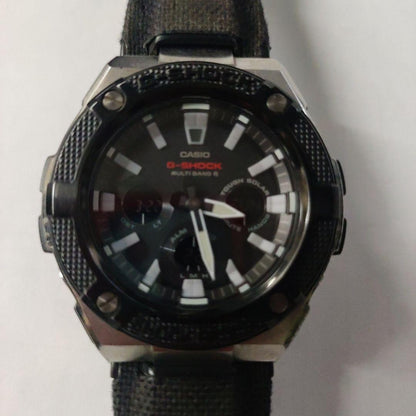 Casio G-Shock GST-W330AC Radio Solar Watch Black Silver — Japan Import