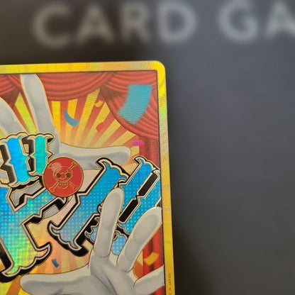 One Piece Card Game Super Parallel Don Card Gold Don Buggy collectible card from Japan import