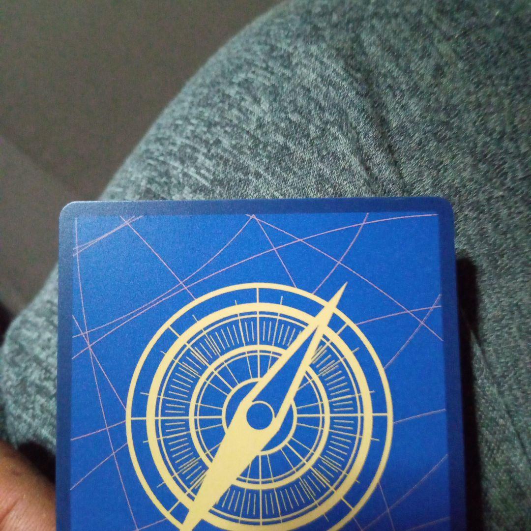 Sabo Second Anniversary Set calendar with gold frame showing Japan import labels and slight white fading