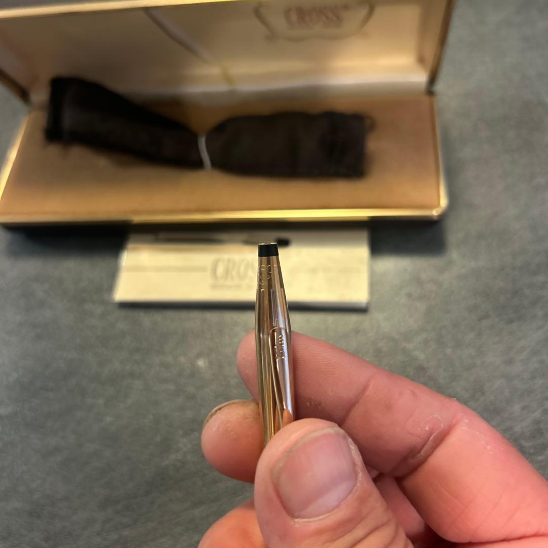 Cross Gold Ballpoint Pen with Special Gold Case