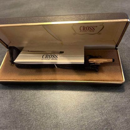 Cross Gold Ballpoint Pen with Special Gold Case