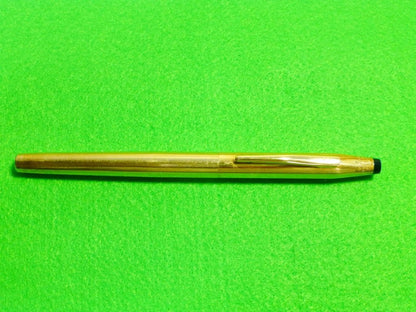 CROSS Old Logo Rare Gold 14K Rolling Pen Cap Type Made in USA
