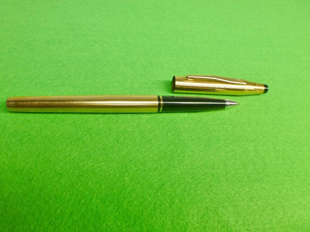 CROSS Old Logo Rare Gold 14K Rolling Pen Cap Type Made in USA
