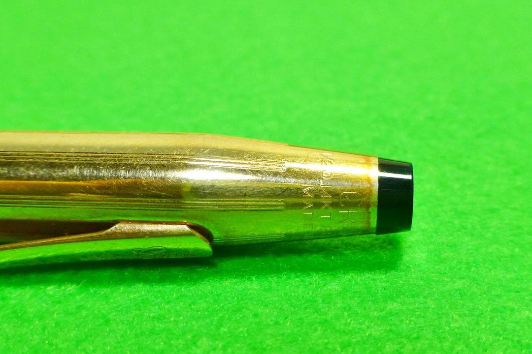 CROSS Old Logo Rare Gold 14K Rolling Pen Cap Type Made in USA