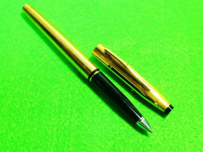 CROSS Old Logo Rare Gold 14K Rolling Pen Cap Type Made in USA