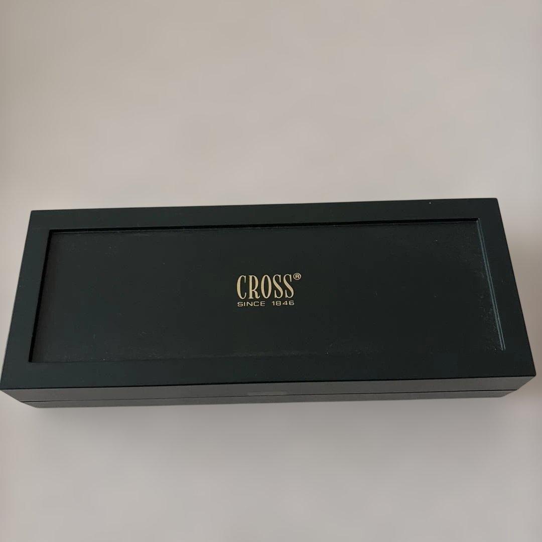 Cross Model 2502 Luxury Black Ballpoint Pen with Case — Japan Import