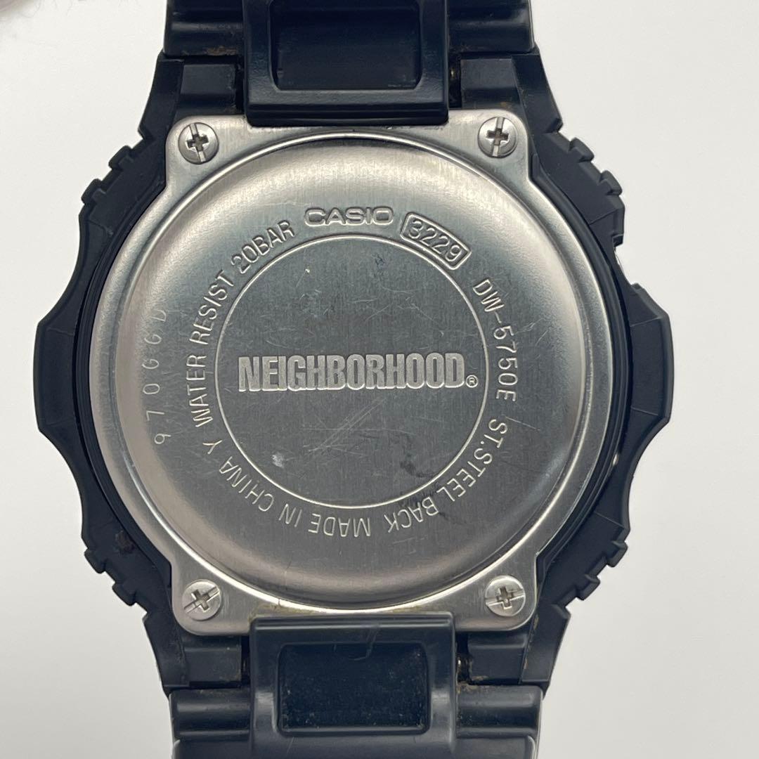 Casio G-Shock DW-5750E Neighborhood Collaboration Model Black with Gold Accents