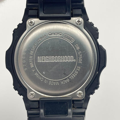 Casio G-Shock DW-5750E Neighborhood Collaboration Model Black with Gold Accents