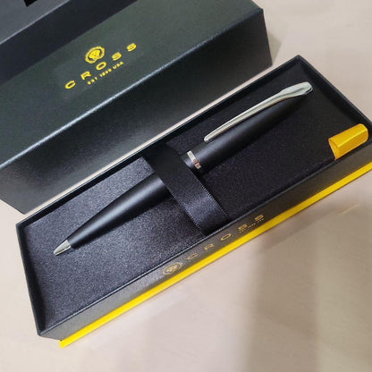 Sharp Design Crossball Pen with Box, Black