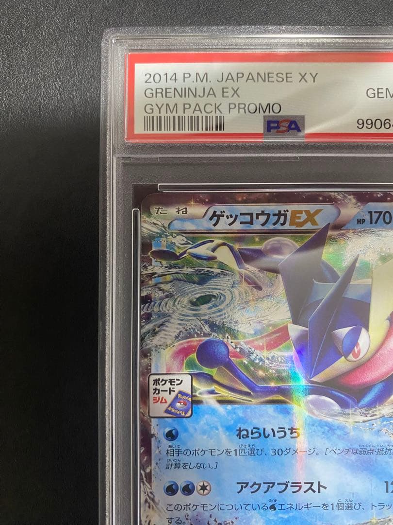 Pokemon Card Game Genemon Gekkouga EX PSA10 promo card 021/XY-P from XY Series Japanese language