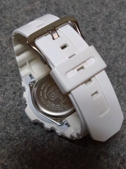 Casio G-Shock Solar Watch AWG-M100SGA-7AJF White and Gold Model — Japan Import