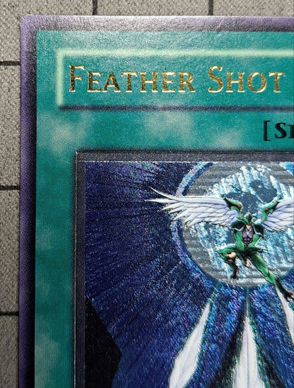 Yugioh Feather Shot Relief Ultimate Rare 1st Edition Magic Card EEN-AE042 Old Asia Version