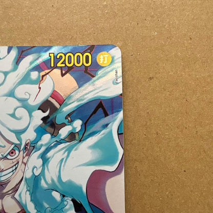 Monkey D. Luffy OP05-119 Sec Parallel Japanese trading card front view