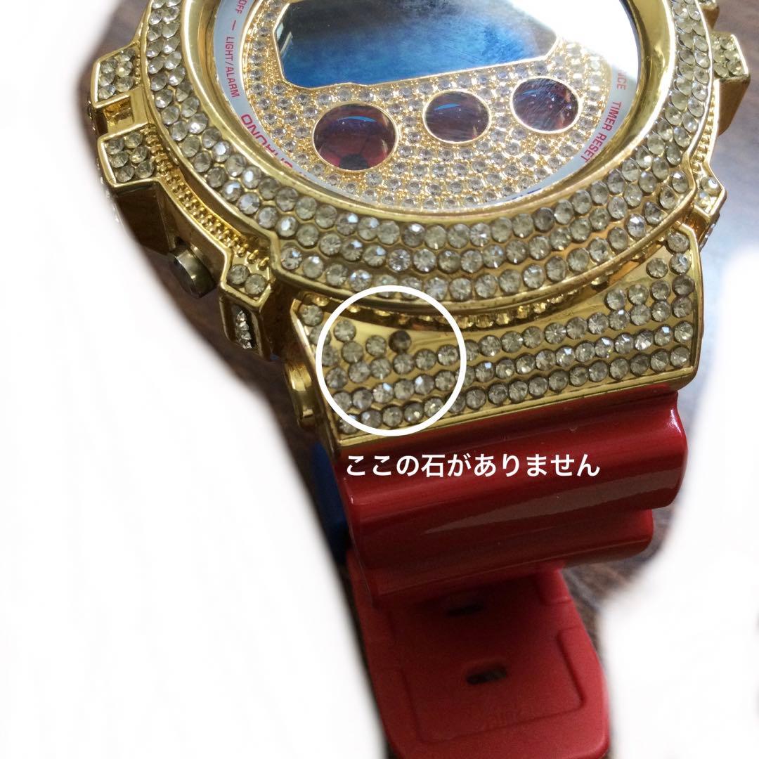 Casio G-Shock Resist Digital Watch DW-6900AC with Swarovski Stones