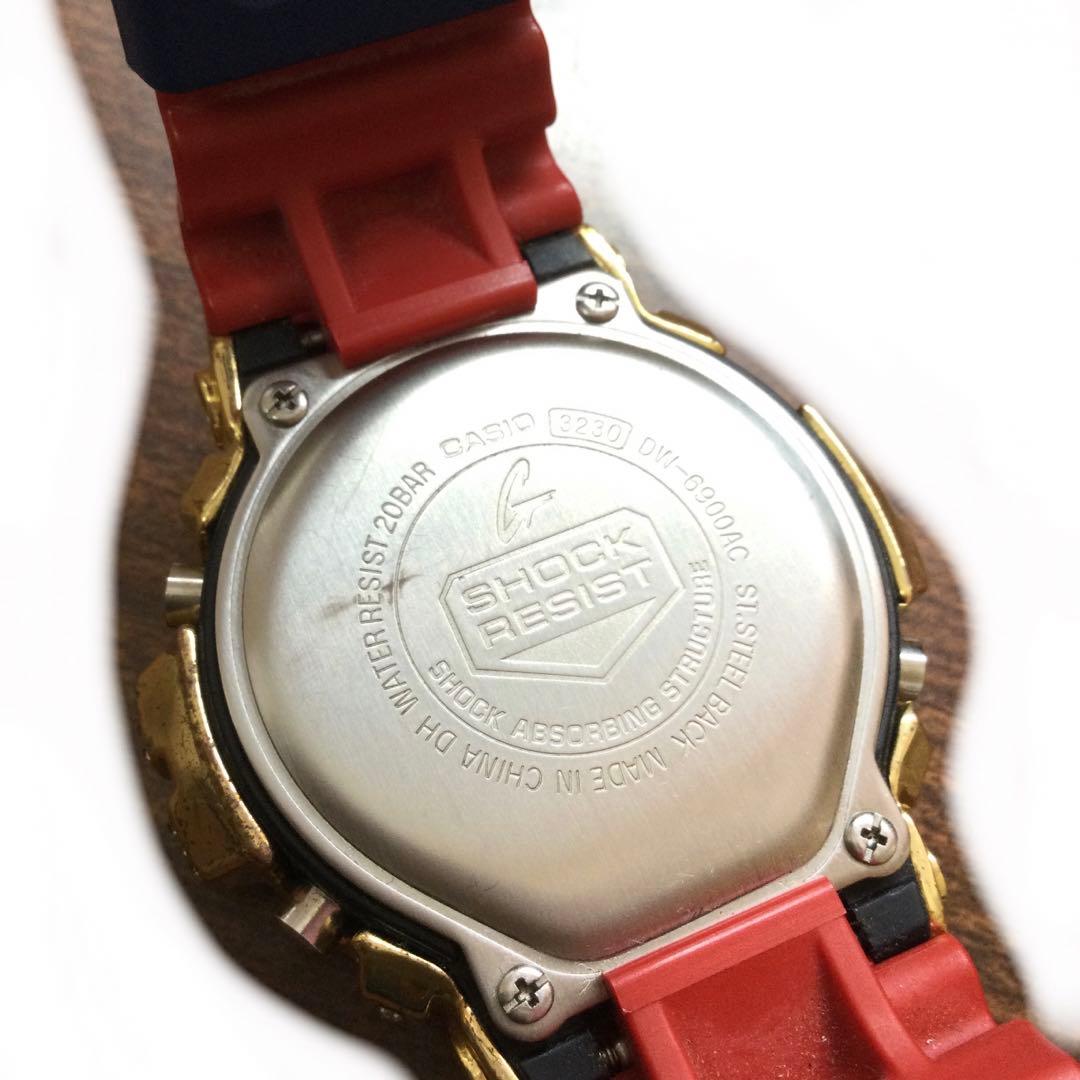 Casio G-Shock Resist Digital Watch DW-6900AC with Swarovski Stones