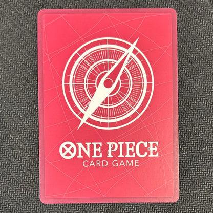 One Piece Monkey D. Luffy OP06-001 Uta Leader Parallel Japanese trading card in protective sleeve