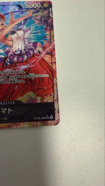 Yamato parallel card from One Piece Card Game with vibrant artwork and no visible damage