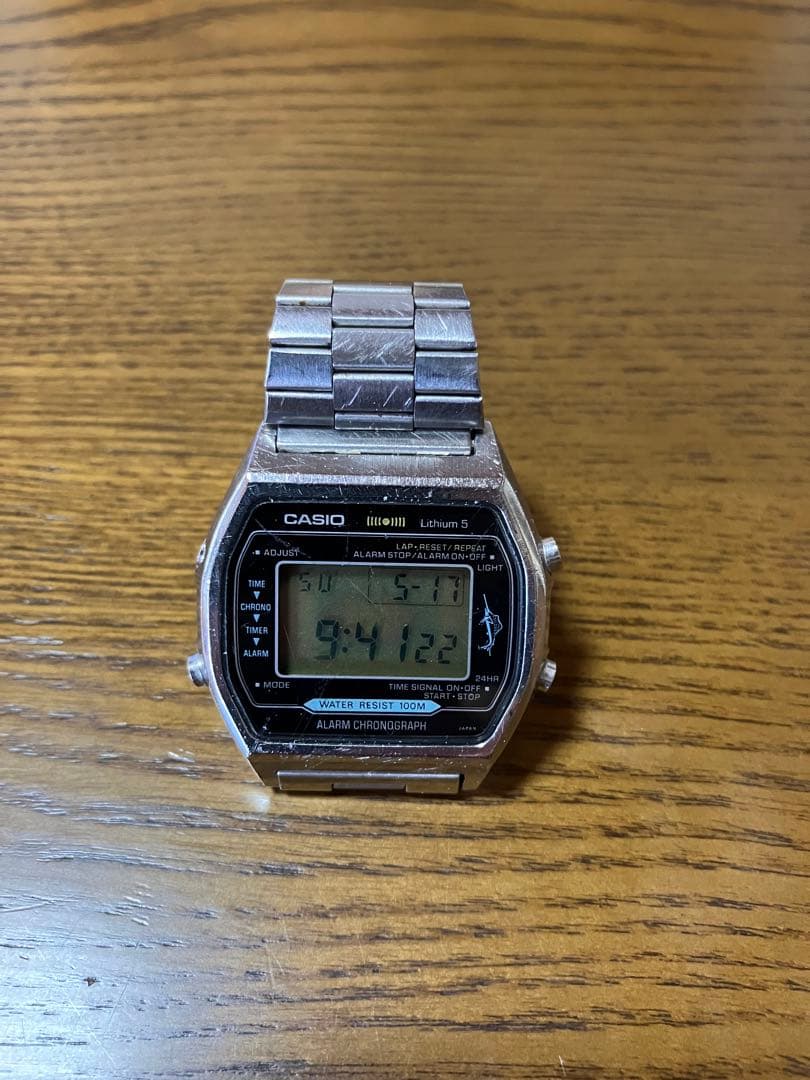 Casio Water Sports H-101 Digital Watch with Alarm and Chronograph — Japan Import