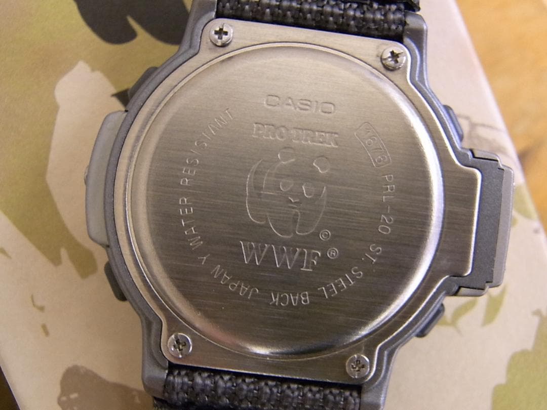 Casio Pro Trek WWF Limited Panda Model PRL-20WBJ-1T