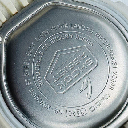 Casio G-Shock GD-X6900FB White Gold Big Case Watch — Japan Import