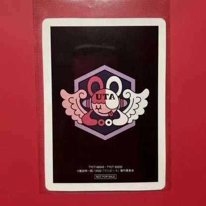 Ado One Piece Film Red trading card number 1 from Japan import with anime artwork