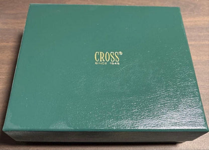 Cross Pen and Ink Gift Set with Silver and Gold Contrast