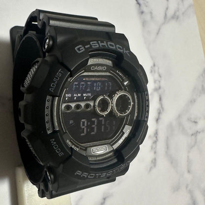 Casio G-Shock GD-100 Watch with Black Color Japan Import