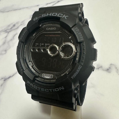 Casio G-Shock GD-100 Watch with Black Color Japan Import