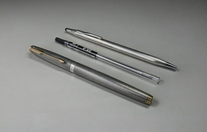 Parker Parker 75 Fountain Pen & Cross Ballpoint Pen — Japan Import