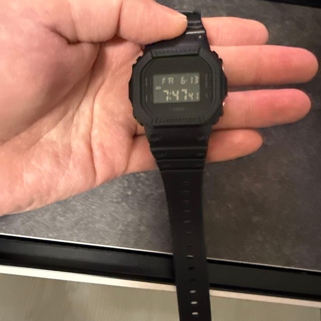 Casio G-Shock Watch Model Unknown Black Color - Japan Import