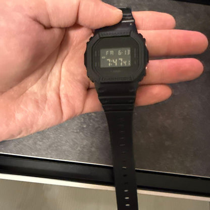 Casio G-Shock Watch Model Unknown Black Color - Japan Import