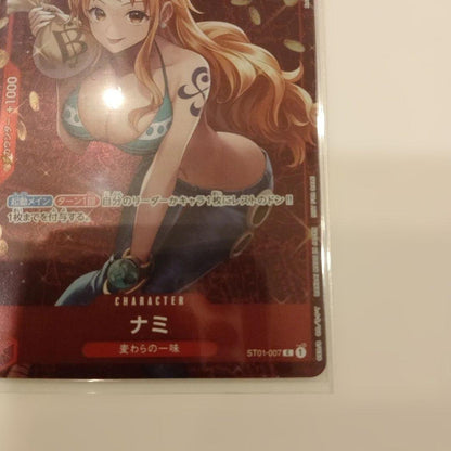 One Piece Trading Card Game ST01-007 Nami Promo card from Japan Import, Standard Battle series