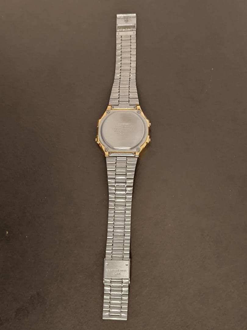 Casio Digital Watch A168 Gold Model Japan Import
