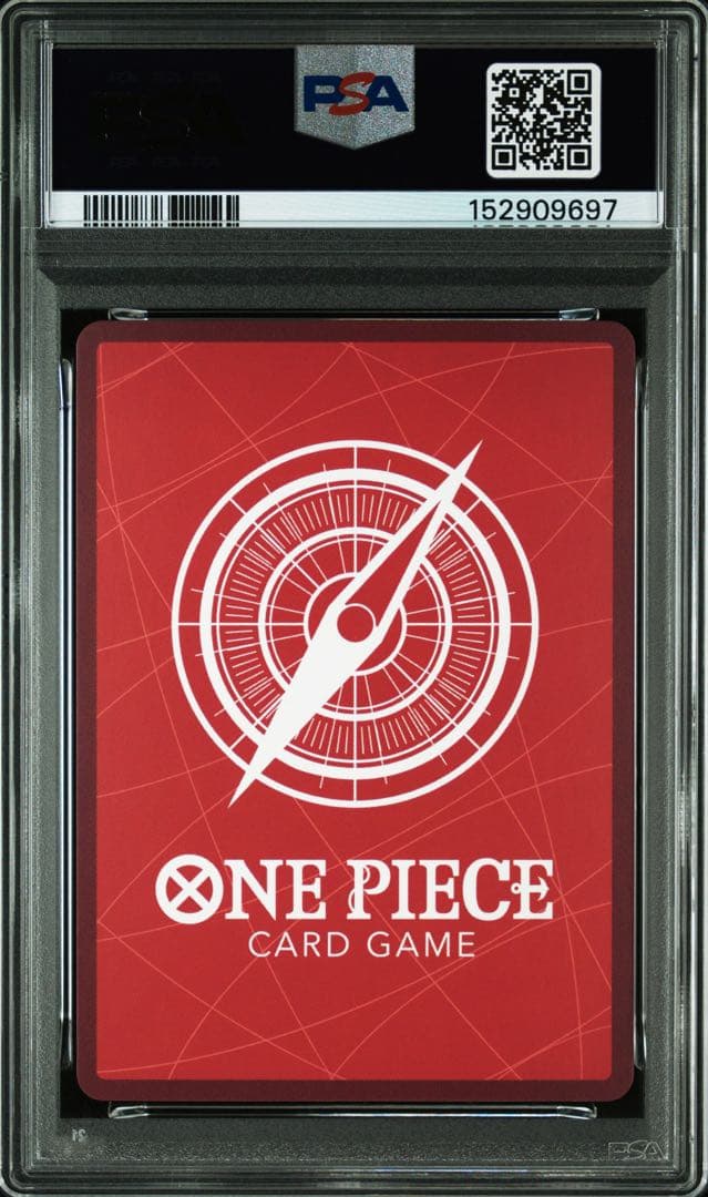 One Piece Sanji Leader Parallel PSA10 graded card in protective PSA case from Japan