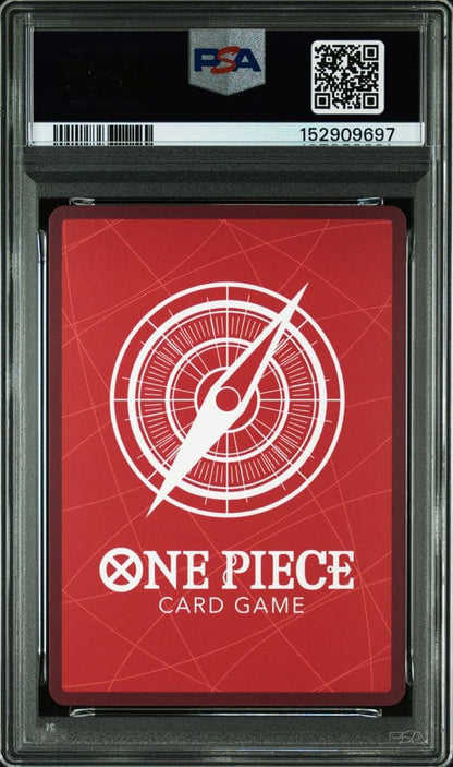 One Piece Sanji Leader Parallel PSA10 graded card in protective PSA case from Japan