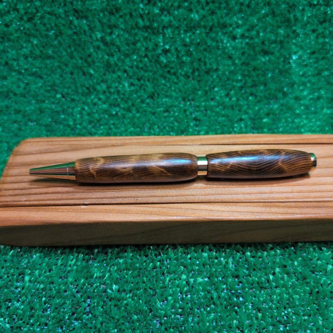 Yaku Sugi Wooden Ballpoint Pen and Custom Case Set