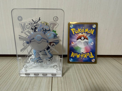 Bandai Pokemon Card Illustration Figure Golem Secret AR from Japan Import in opened condition