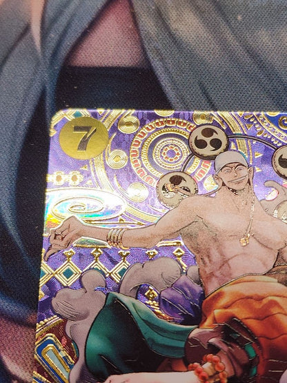 One Piece Energy SP OP05-100 trading card showing the character Energy from the One Piece series