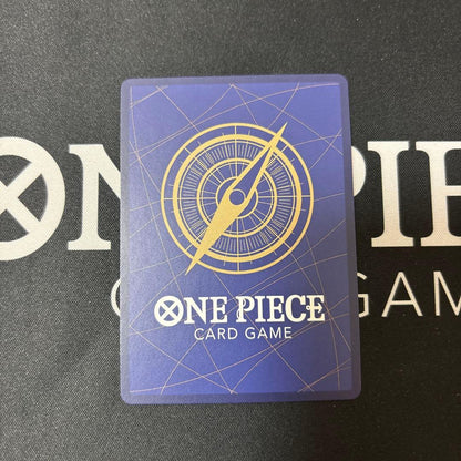 One Piece Card Shiny Hyperspace Parallel edition Japan import showing vibrant holographic details