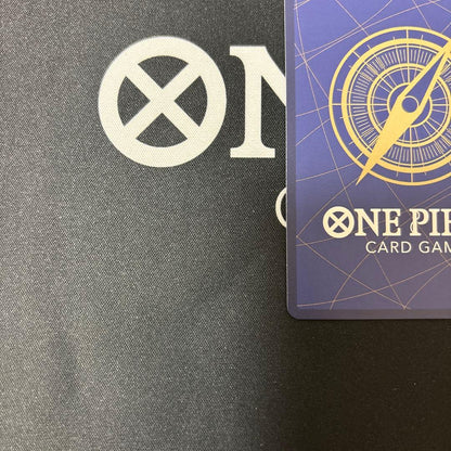 One Piece Card Shiny Hyperspace Parallel edition Japan import showing vibrant holographic details