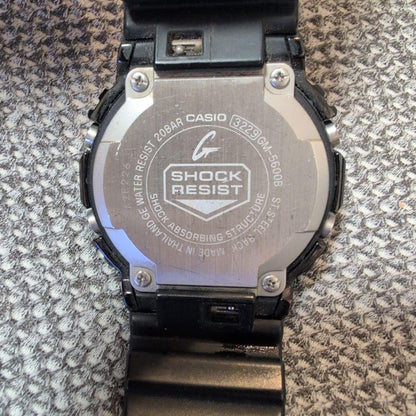 Casio G-Shock GM-5600B-1JF Watch Model with Octagon Dial and Resin Band - Japan Import