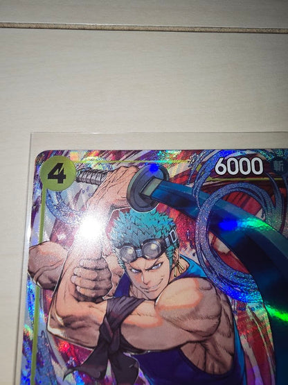 One Piece Adventure of the God Islands SR Parallel Japanese trading card in rigid protective sleeve