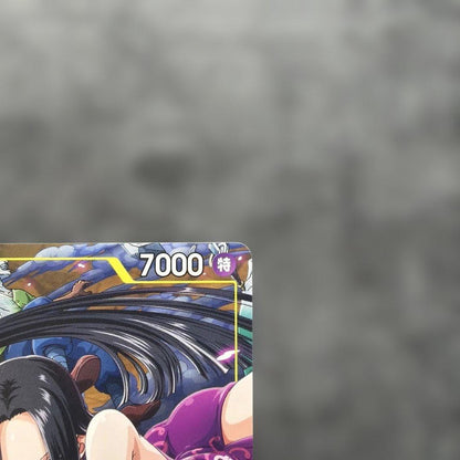One Piece Boa Hancock P-115 yellow attribute character card with 7000 power